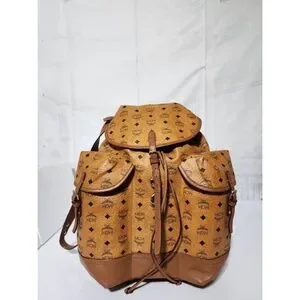 MCM | Bags | Authentic Mcm Visetos Knapsack Heritage Double  display picture 3